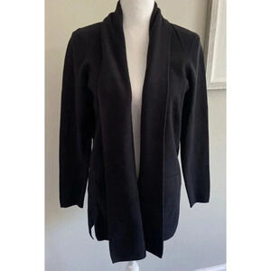 J. Crew Factory Black Open Cardigan